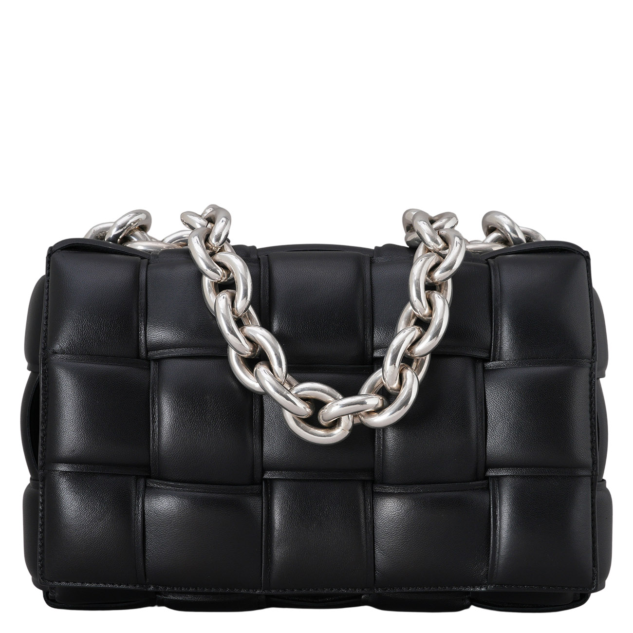BOTTEGA VENETA(USED)보테가베네타 패딩 체인 카세트백